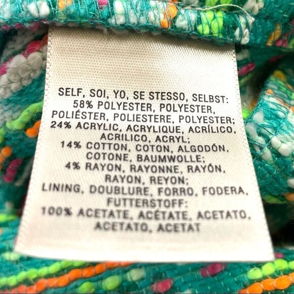 Anthropologie Elevenses Costa Aztec Embroidered shorts 0 Green - Picture 10 of 16